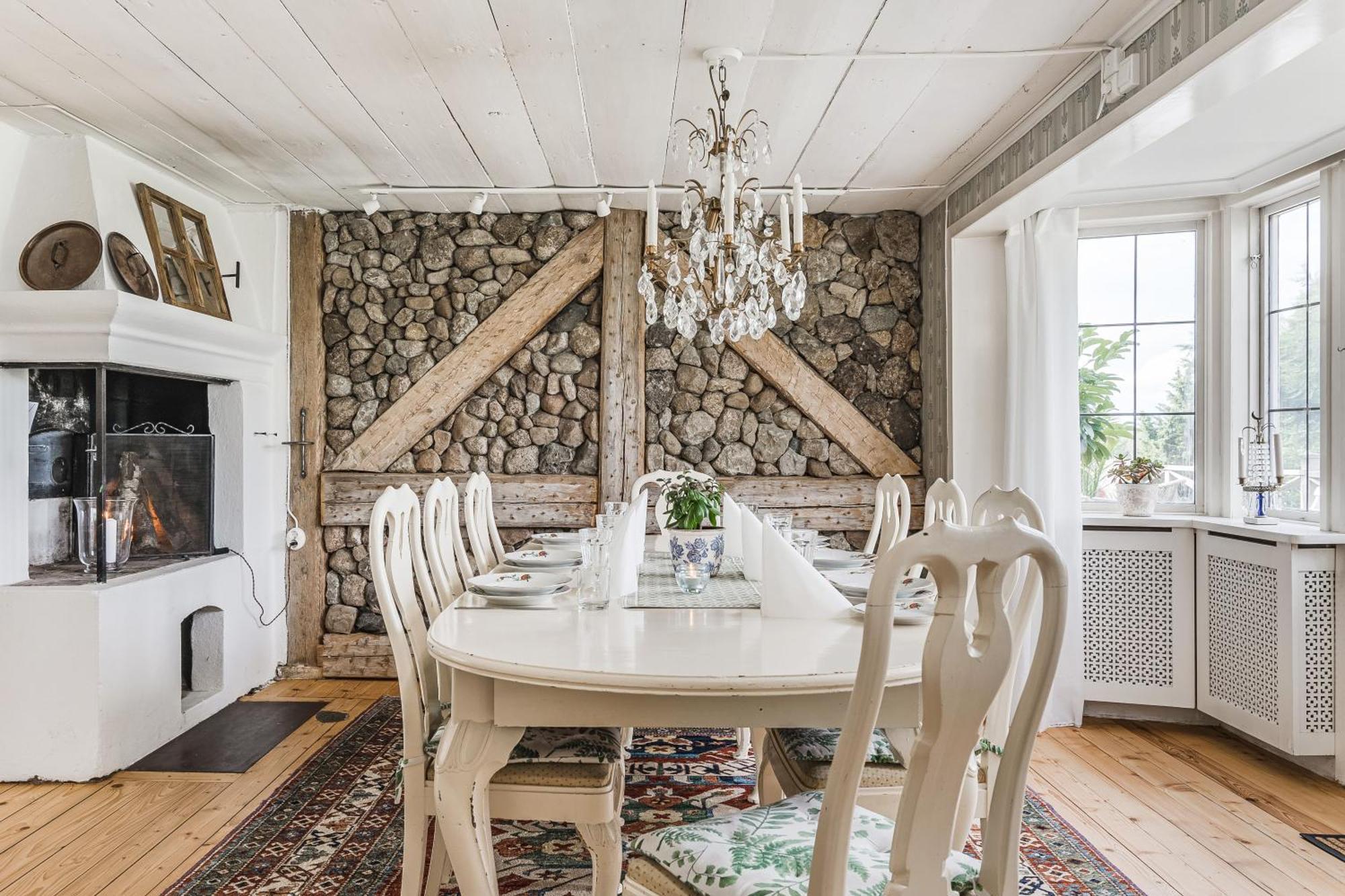 Stubbegarden - Unique Swedish Style With Fireplace 바드스테나 외부 사진